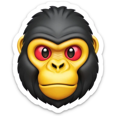 gorilla tag logo sticker