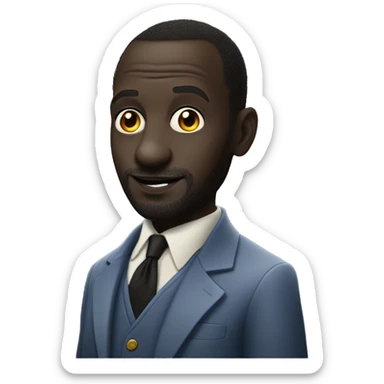 Omar Sy- Lupin-série-netflix sticker