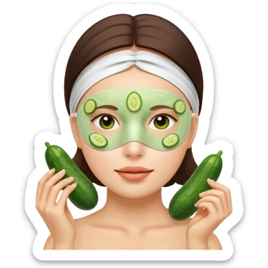 women beauty facial mask sticker