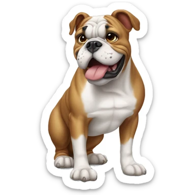 bulldog sticker