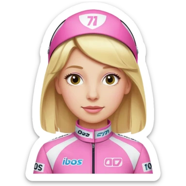 Penelope Pitstop sticker