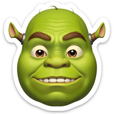 Shrek. Ayo, pee pee poo poo check! PEE PEE POO POO OO OOOOOHHHH PEE PEE POO POO (autotuned except for Shrek. Ayo, pee pee poo poo check!) Part 5 (maybe already out, maybe coming soon, maybe NEVER!) sticker