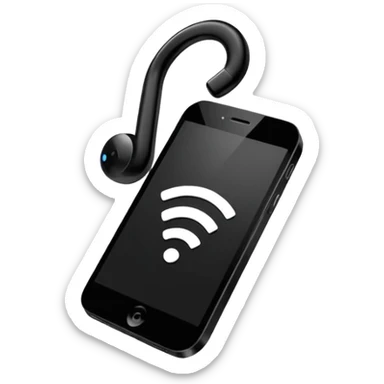 crie um fone de ouvido sticker