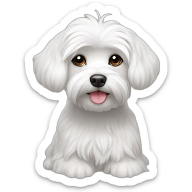 beautiful-Maltese sticker