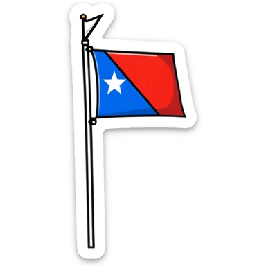 Puerto Rico flag sticker