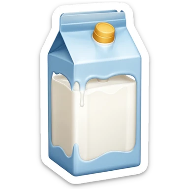 Milk out lf the carton sticker