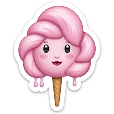 Fair cotton candy  sticker