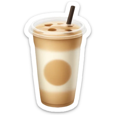 Milk tea sticker