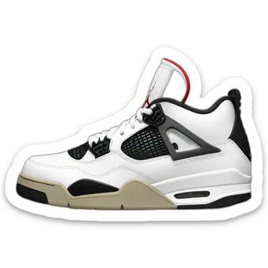 Jordan 4  sticker
