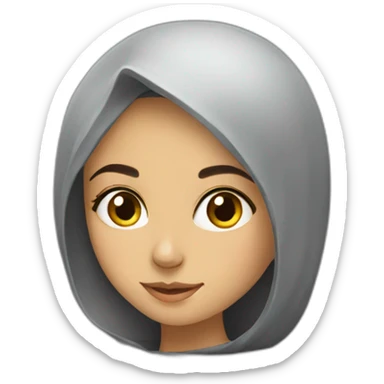 Iranian girl sticker