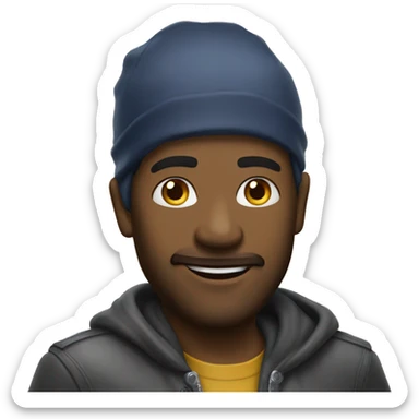 Espelho com brilho sticker