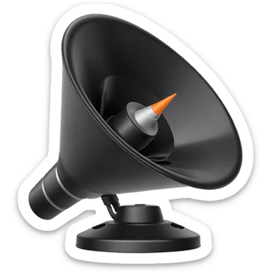 Loudspeaker sticker