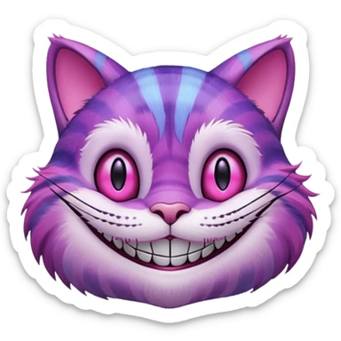 Cheshire Cat  sticker