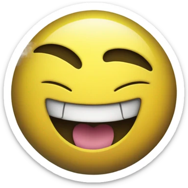 smiley face smoking a blunt  sticker