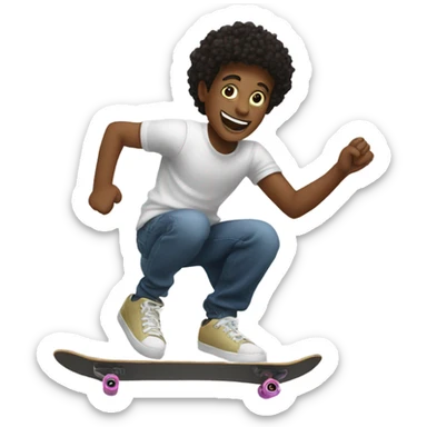 Me doing a kickflip sticker