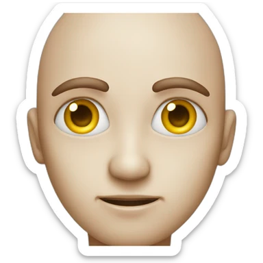 face with x eyes sticker