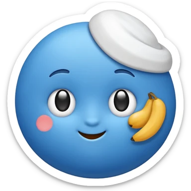 Verificación azul con un chulito blanco  que el emoji sea redondo y sin cara sticker