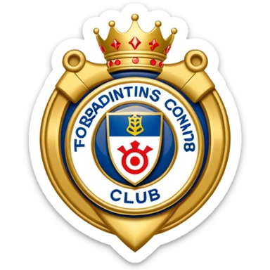 escudo do time de futebol brasileiro sport club corinthians em emoji ios18 sticker