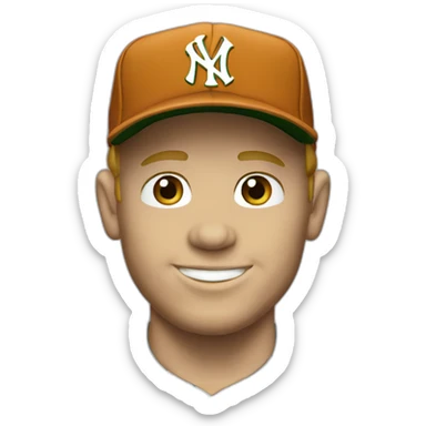 mickey mantle sticker