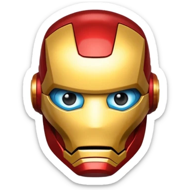 Ironman emoji sticker