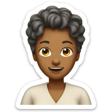 Mam pisses Off but a bit happy sticker