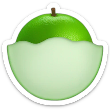 one juicy lime sticker
