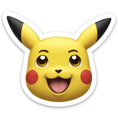 Pikachu Pikachu sticker