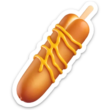 korean corn dog sticker