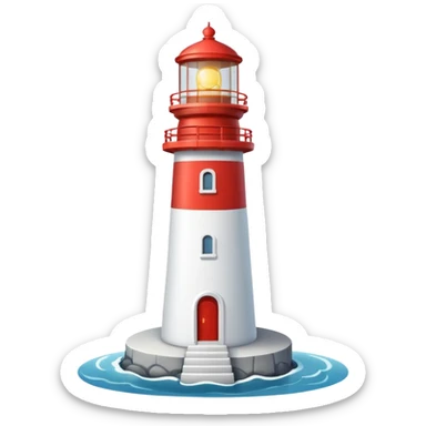 lighthouse sticker