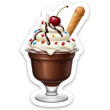 Ice Cream Chocolate Sundae with Cherry


 sticker