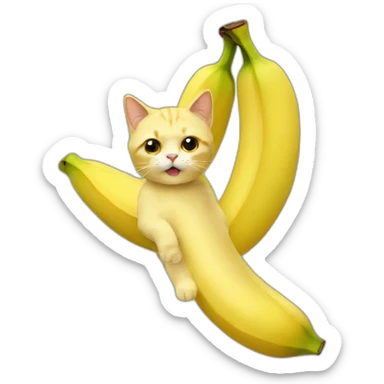 banana-cat sticker