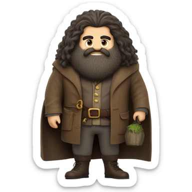 Hagrid sticker