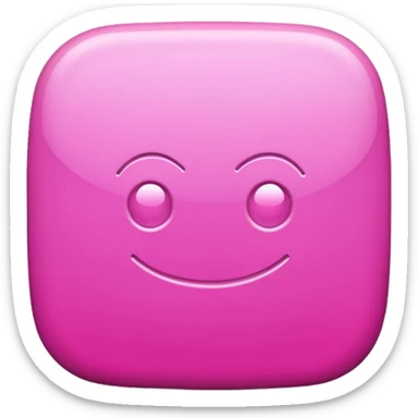 pink girly chrome internet sticker