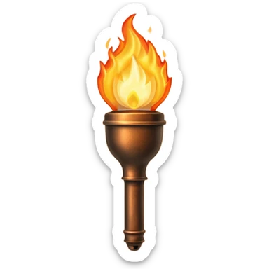 Wall Mounted Torch sticker