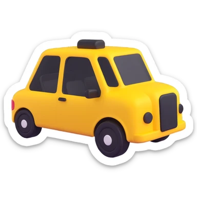 create a 3d image using a combination of black and yellow colors sticker