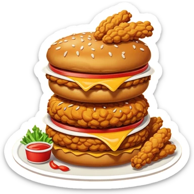 comida chatarra sticker