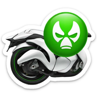 Kawasaki logo sticker