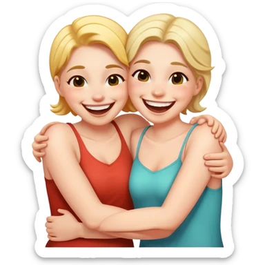 Mejores amigas  sticker