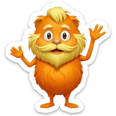 the lorax sticker