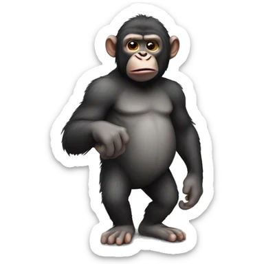 gorila plus rat sticker