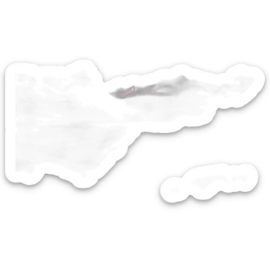 northern lights in mountains sticker