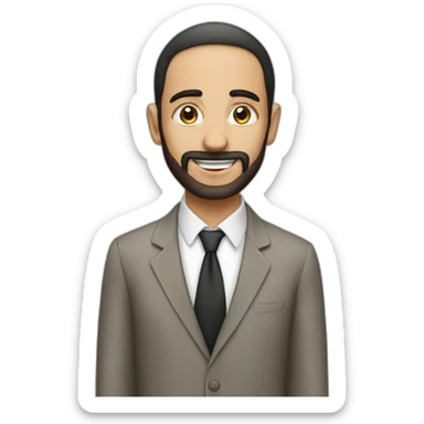 a jew gives a job to a muslim sticker