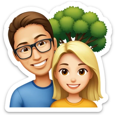 girlfriend and boyfriend  sticker