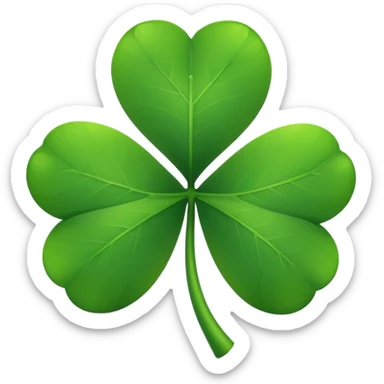 shamrock sticker