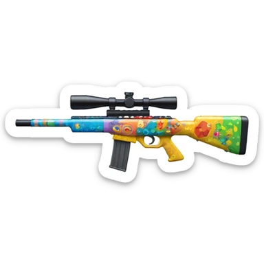 Toy sniper rifle  sticker