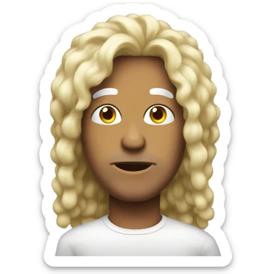 Bad wig sticker