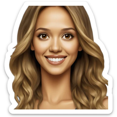 Jessica alba sticker
