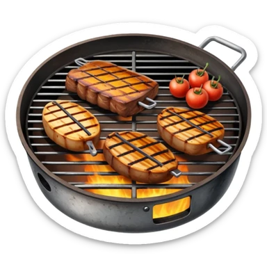 bbq emoji sticker