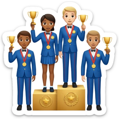 Medal Ceremony sticker
