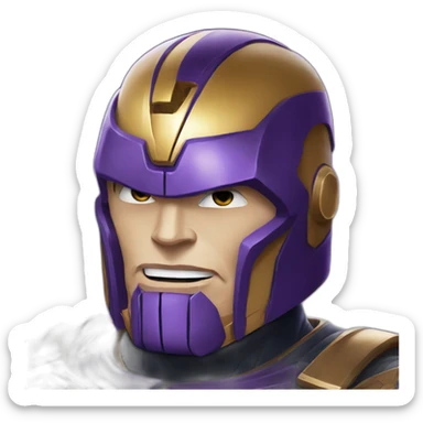 Elon musk as thanos sticker